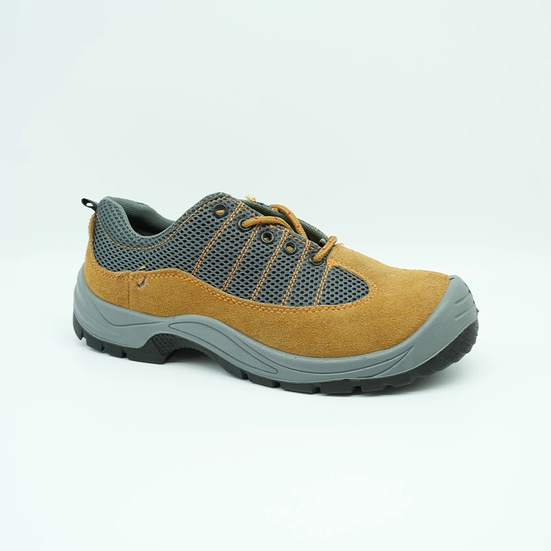 Suede Leather Anti Puncture Safety Shoe for Welding