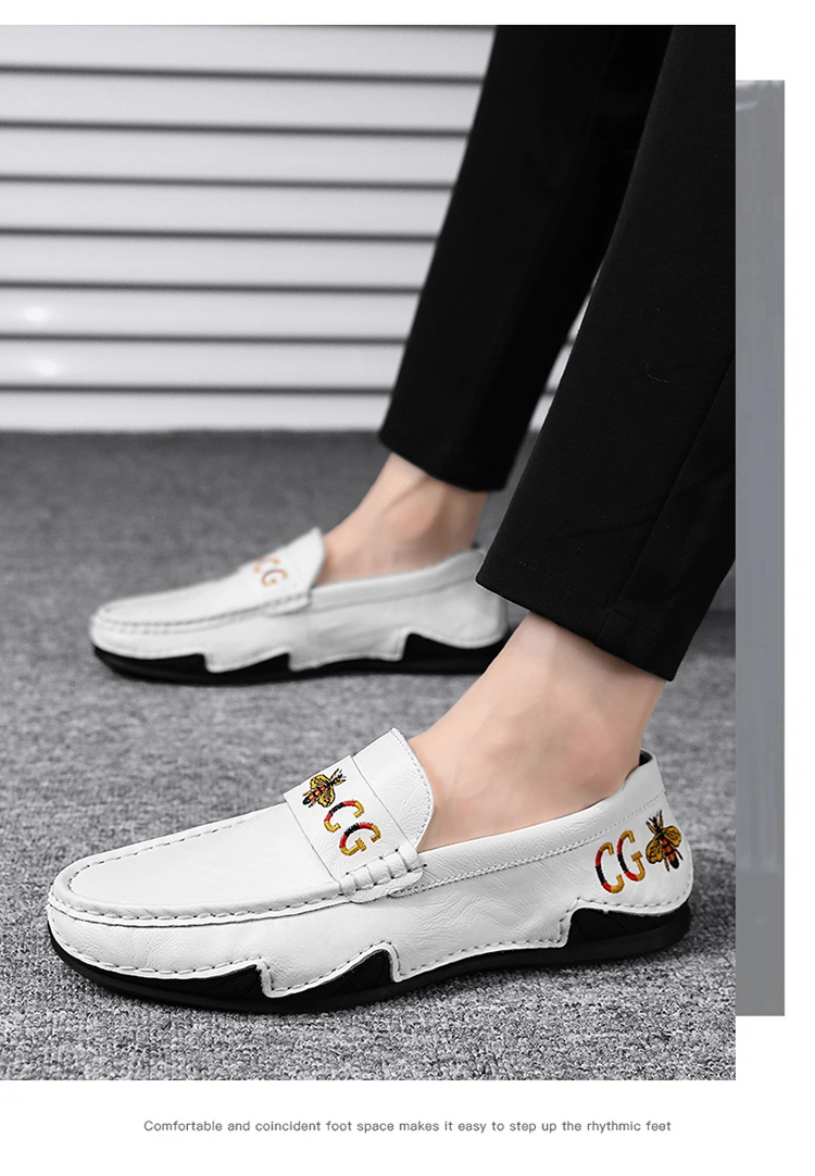 Zonxuanmen Casual Shoes Fashion Men Shoe Handmade Suede Genuine Leather Mens Loafers Moccasins Slip on Men&prime;s Flats Male Driving Shoes