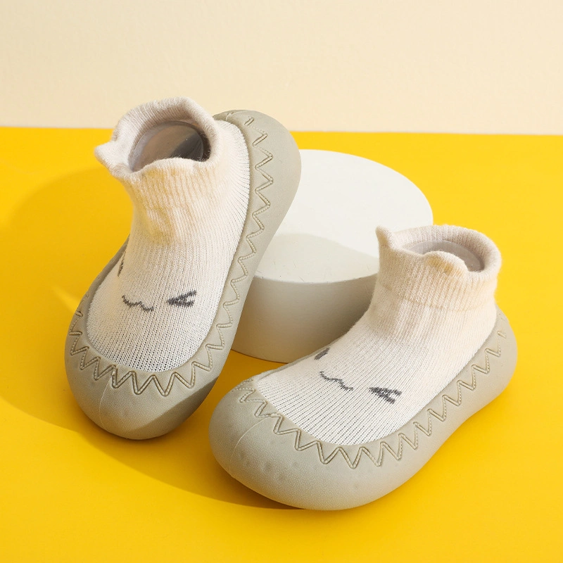 Organic Cotton Colourful Softy Comfortable Sock Shoes Toddler Baby Booties Moccasins