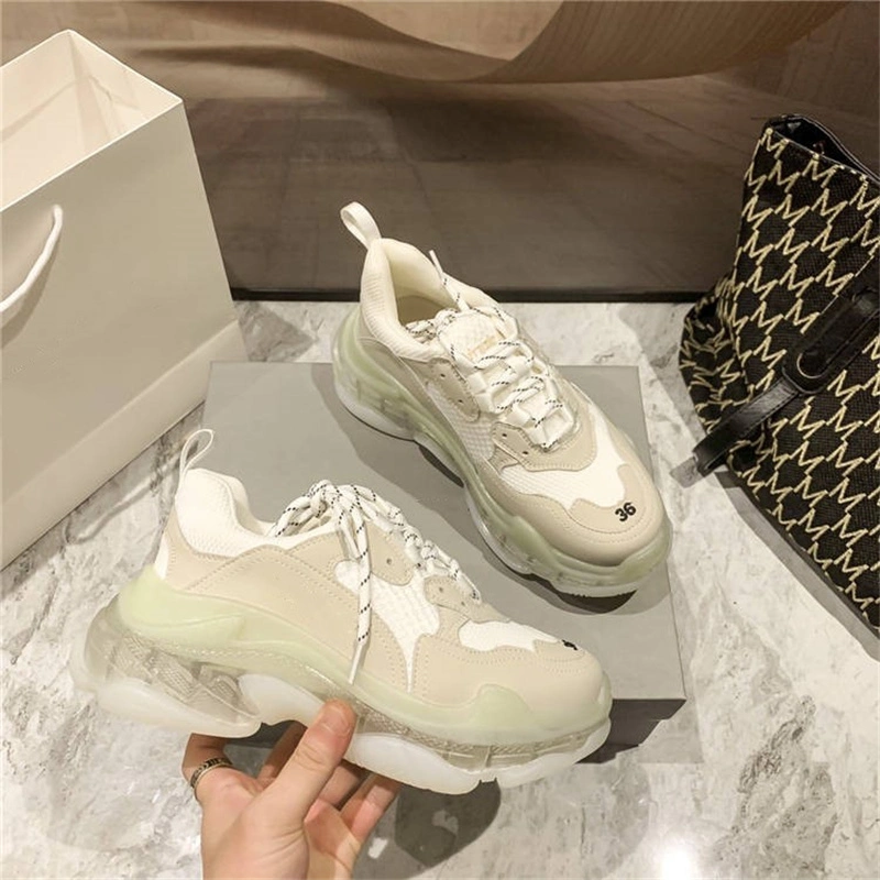 Casual Shoes Women Men Paris Transmit Sense Retro Shoes Black White Burgundy Deconstruction Jogging Designer Trainer AAA Sports Shoes