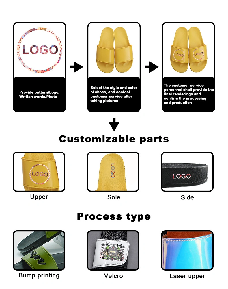 PVC Slides, Football Slippers, Sports Shoes with Customized Logo