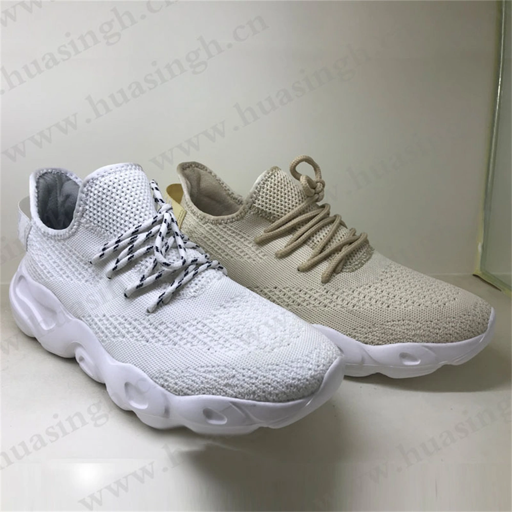 Ywq, Anti-Tear Cotton Fabric Fashion Sport Shoe Abrasion Resistant White Rubber Outsole Running Shoe HSS410