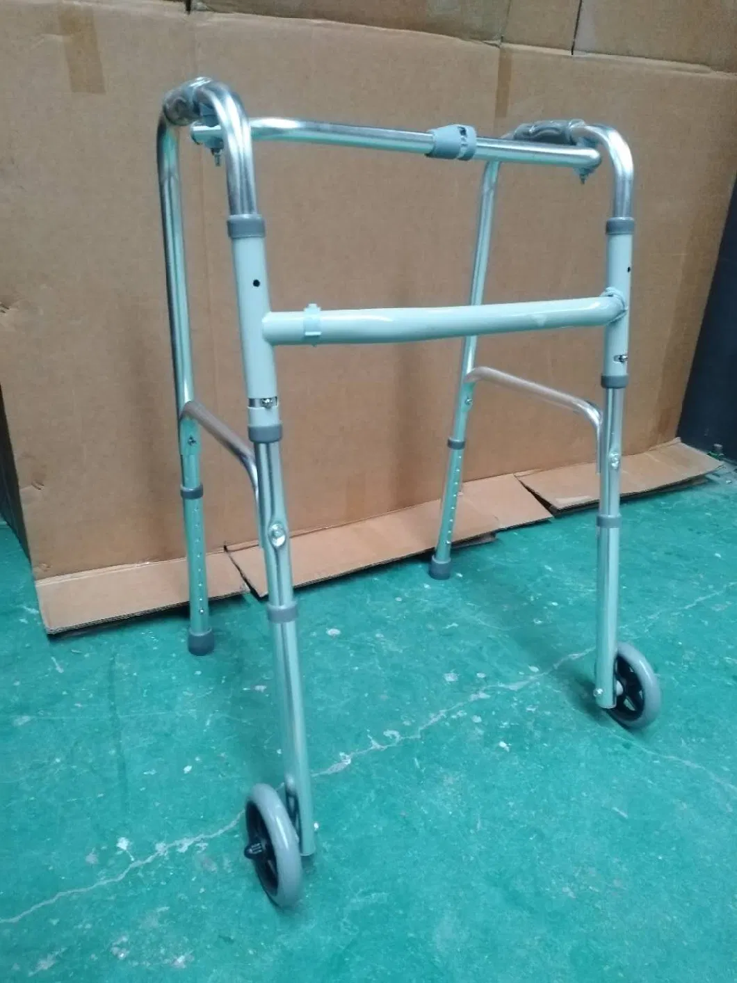 Customized Brother Medical China Boot Electric Rollator Elderly Aluminum Walker with ISO New Bme812