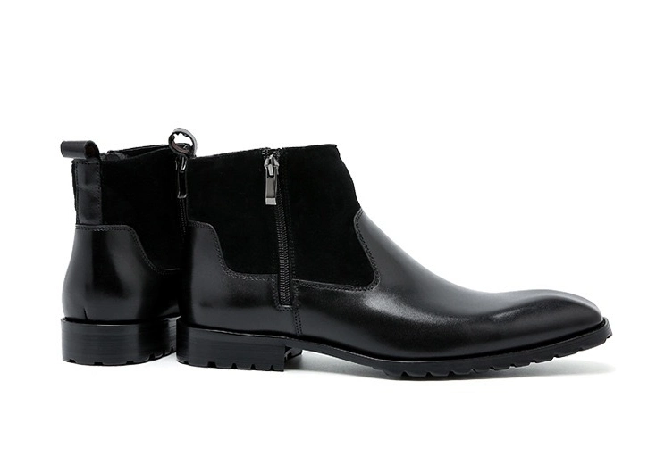 Elegant Winter Boots for Men - Classic Leather Footwear