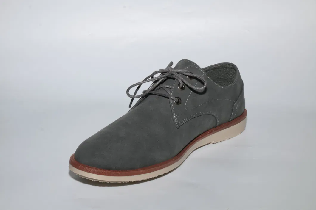 Men&prime;s Leather Lace-up Shoes New Wholesale Price Casual Shoes Fashion Business Shoes