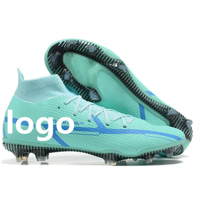 2024 Sports Kids Football Boots Soccer Shoes Custom Fashion Summer Cotton Box