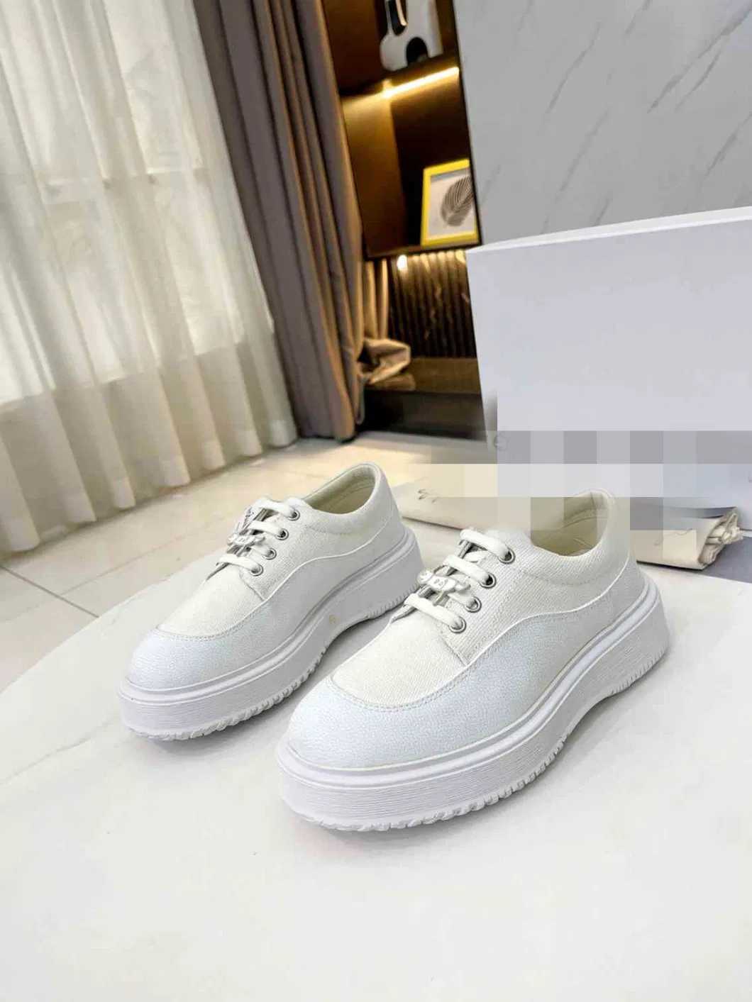 Thick Sole Women Walking Style Leisure Wear Anti-Slippery Comfortable Ladys Sneakers Female Girls Shoes