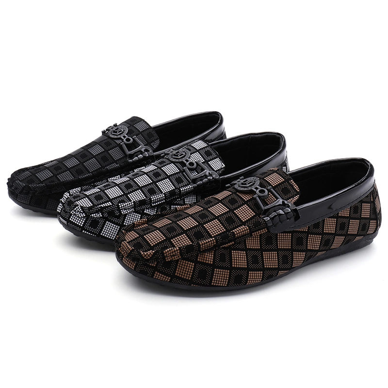 Factory Wholesale Classic Handmade Loafers Leather Driving Casual Comfortable Shoes for Men