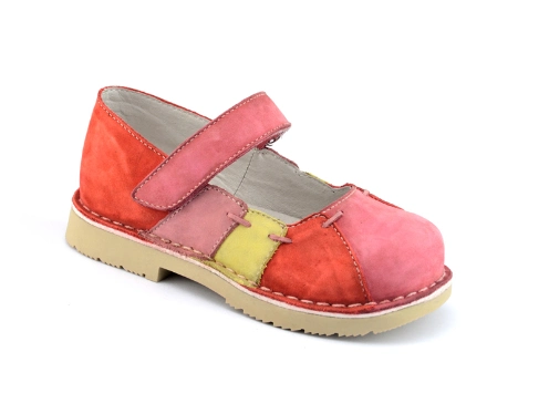 Girl&prime;s Orthopedic Mary Jane Shoes with Arch Support for Rehabilitation Flat Foot