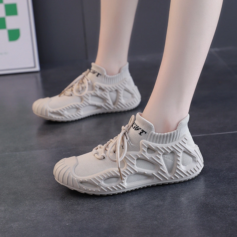 Women&prime;s 3D Stereoscopic Support Sneakers Jogging Running Shoes