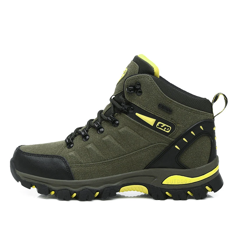 Autumn Winter Unisex Warm Outdoor Anti Slip Climning Hiking Shoes