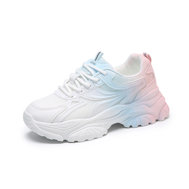 Good Selling OEM Dad Sneakers Breathable Women Casual Sport Shoes