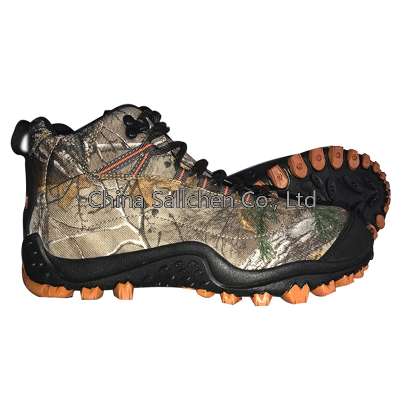 Men&prime;s Low Cut Outdoor Trekking Boots Camouflage Water Resistant Hiking Shoes