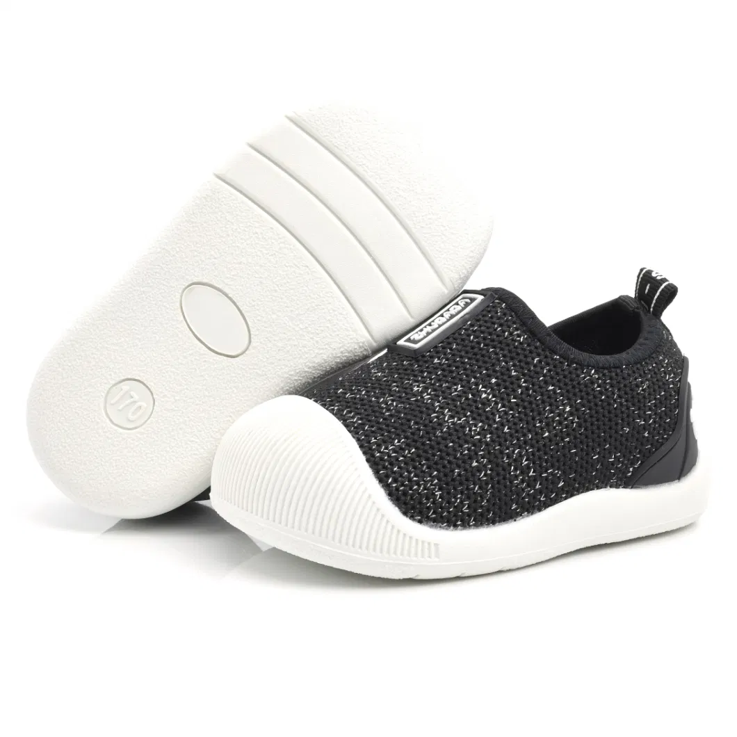 Outdoor Children Boys Casual Sneaker Running Sport Shoes Slip on Fly Knitting Soft Shoes