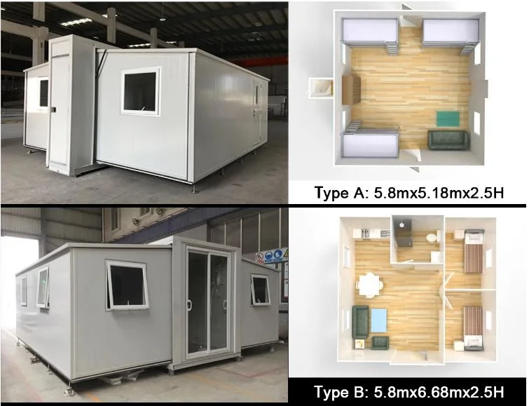 Luxury Resort Apartment Modular Portable Modern Design for Living House Mobile Prefabricated Expandable House Building