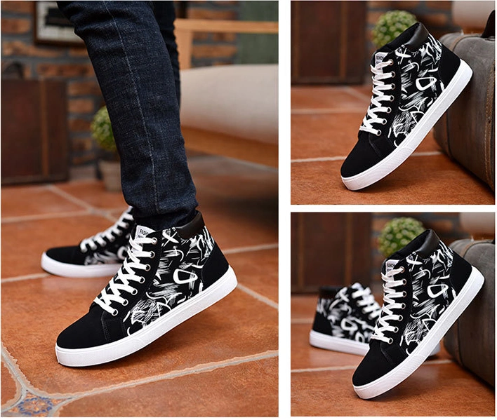 New Sports Sneakers Canvas Trendy Men&prime;s Casual Shoes