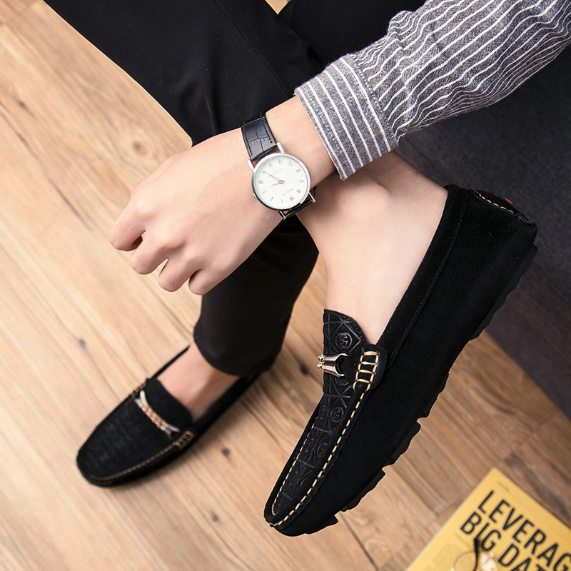 Hot Selling High End Handmade Pig Leather Mens Classic Loafer Moccasin Driver Shoes