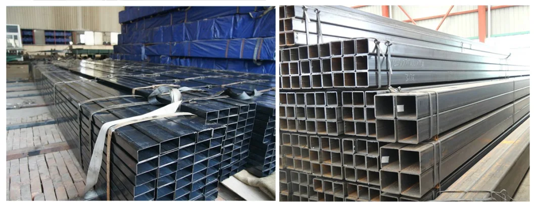 Hot Rolled Construction Materials Electric Resistance Welding A36 Carbon Tube Machinery Industry Random/Fixed Length S355 X42 X46 X60 ERW Welded Steel Pipe