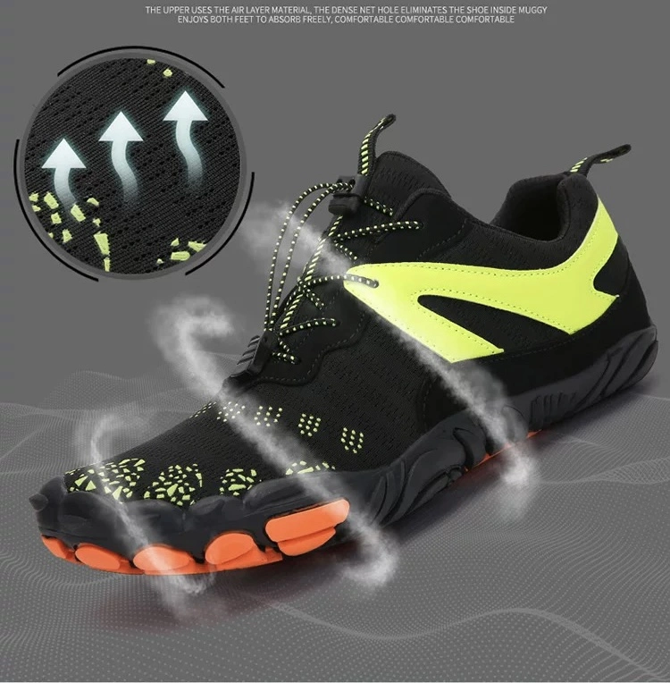 2022 New Beach Aqua Water Shoes Men Boys Quick Dry Women Breathable Sport Sneakers Footwear Barefoot Swimming Gym Riding Hiking Shoes