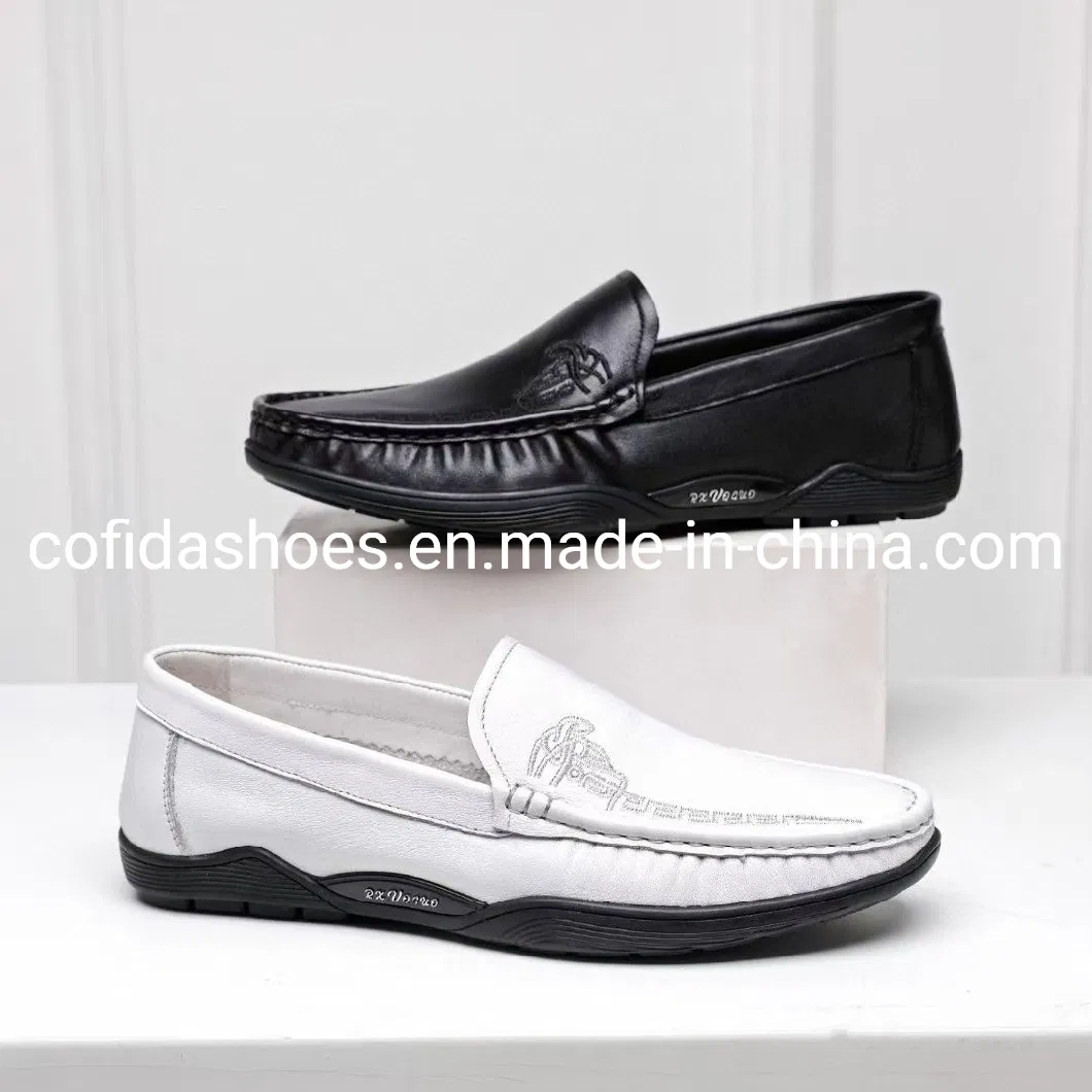 Classic Leisure Loafer Slip-on Design Comfort Soft Leather Men&prime; S Casual Shoe