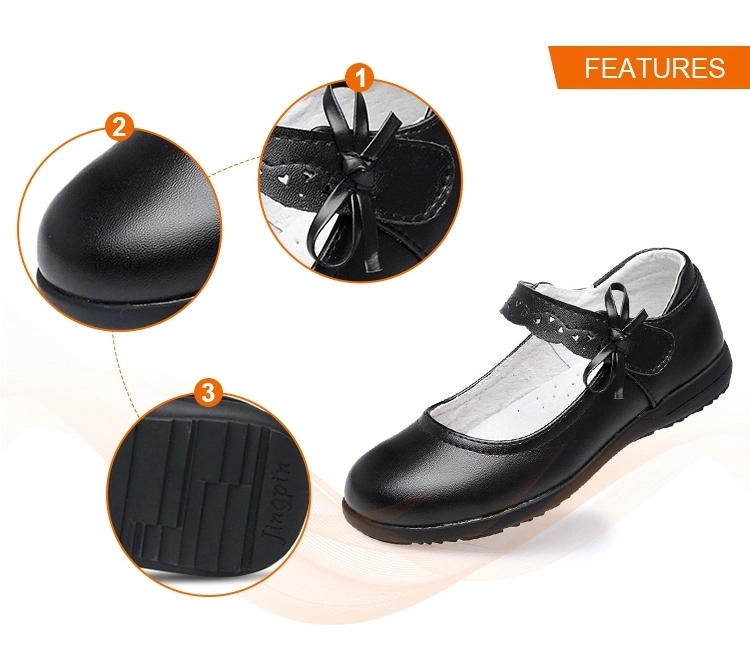 Girl&prime; S Strap School Uniform Dress Shoe Mary Jane Flats