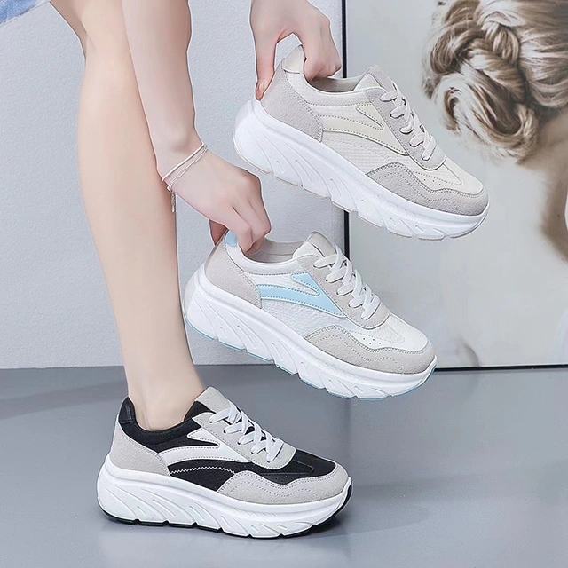 Fashion Comfort Dailying Walking Platform Women Sneakers for Spring Shoes