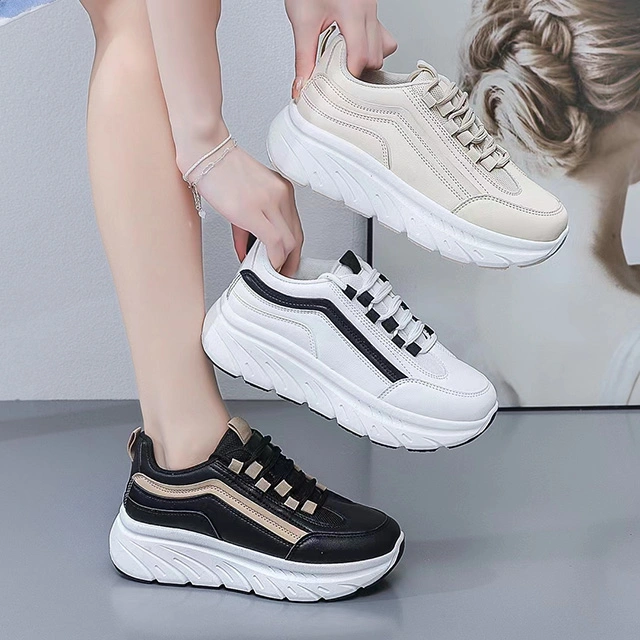 Fashion Comfort Dailying Walking Platform Women Sneakers for Spring Shoes