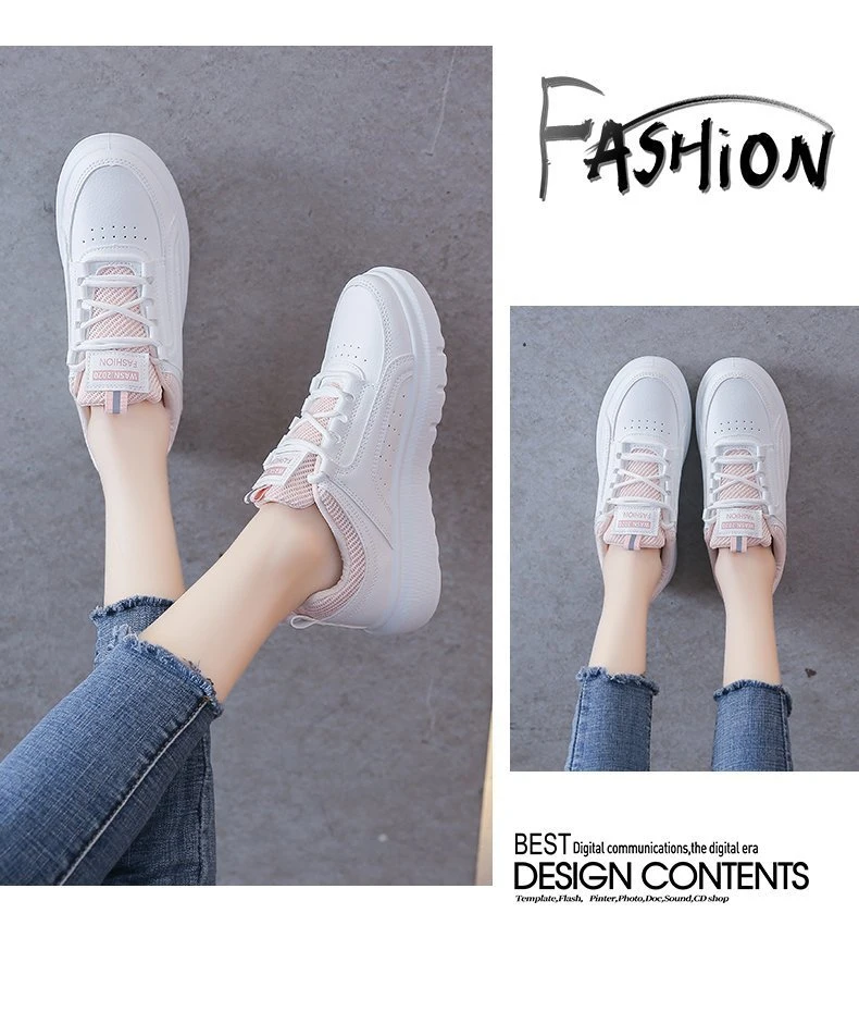 New Fashion Shoes Price Custom Female Shoes Tennis Sneakers Soft Ladies Casual Sports Running Athletic Sports Shoes Walking Style Shoes Zapatillas for Women