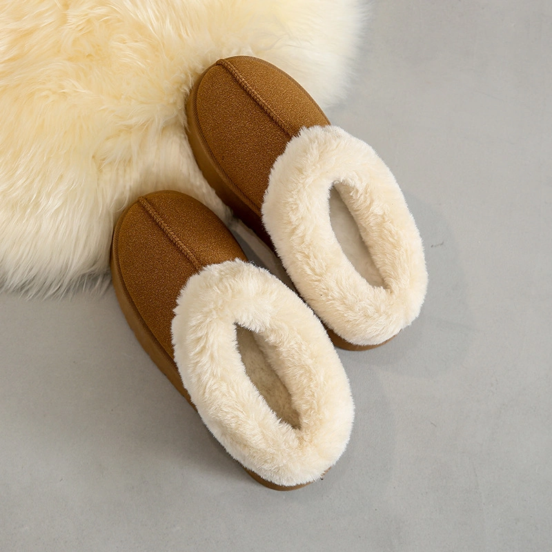 New Arrival Sheepskin Women&prime;s Winter Fur Boots Waterproof Classic Snow Boots Ugh Style Platform Shoes