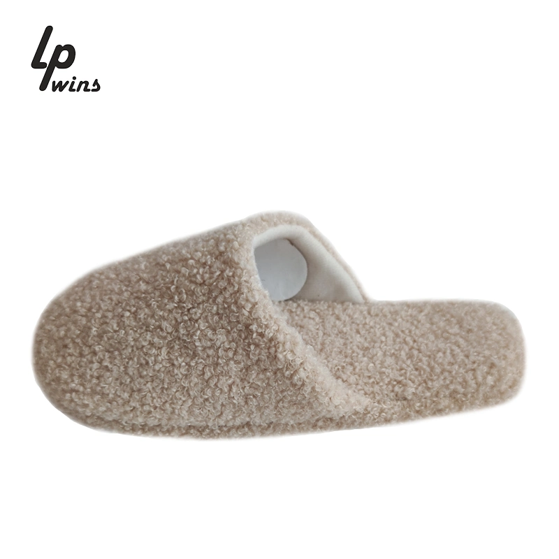 Customized Soft Warm Cotton Shoes Women Indoor Slippers Shoes for Bedroom House