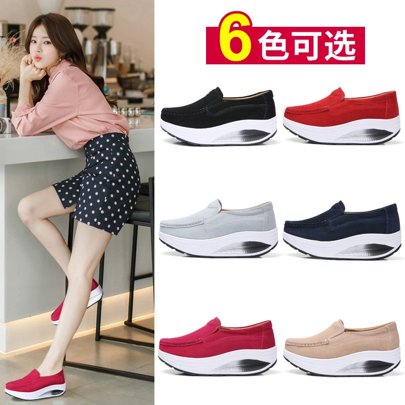 Luxury Ladies Platform Shoes - Stylish Slip on Loafers for Women