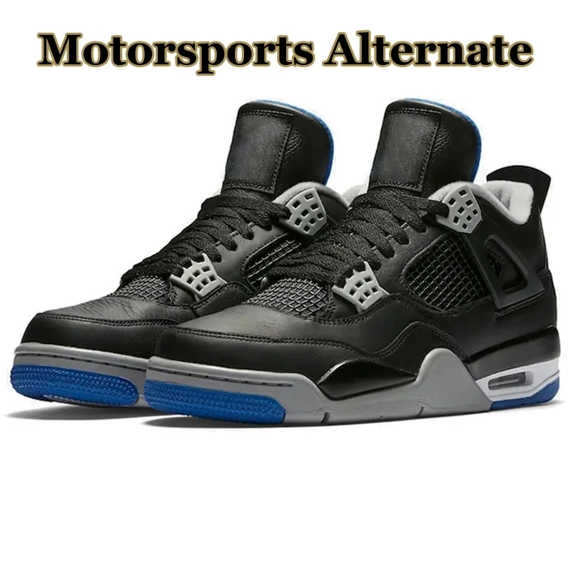 Hot Sale 4s Jumpman 4 Basketball Shoes with Box for Men and Women Sports Shoes Sneakers Branded Fashion Replica Online Store Cool