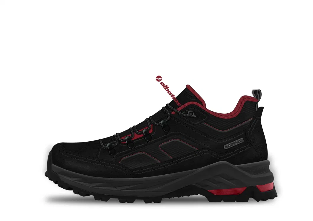 New Upper Leather Men&prime;s and Women&prime;s Outdoor Hiking Waterproof Shoes