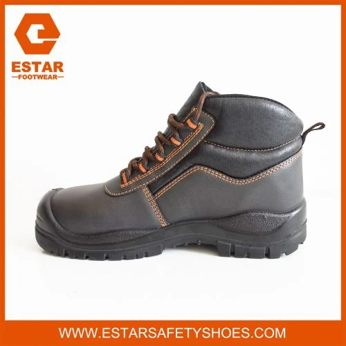 Lace up Dielectric Leather Wholesale Work Safety Shoe with Steel Toe