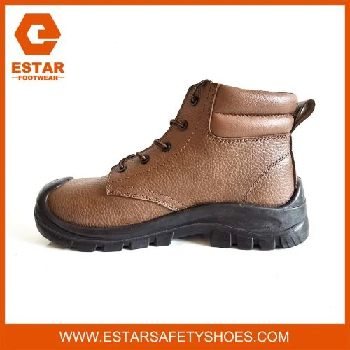 Lace up Dielectric Leather Wholesale Work Safety Shoe with Steel Toe