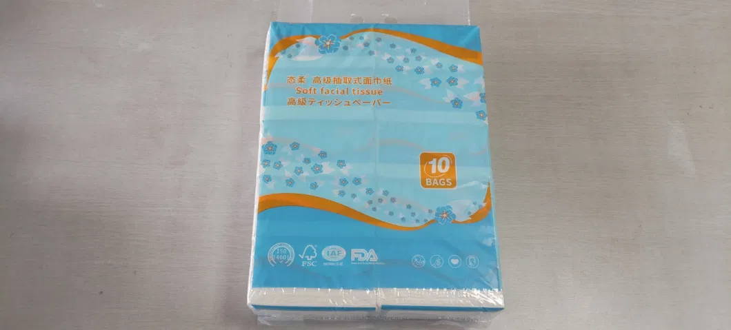 100% Virgin Economy Pack Facial Tissue Paper for Everyday Use