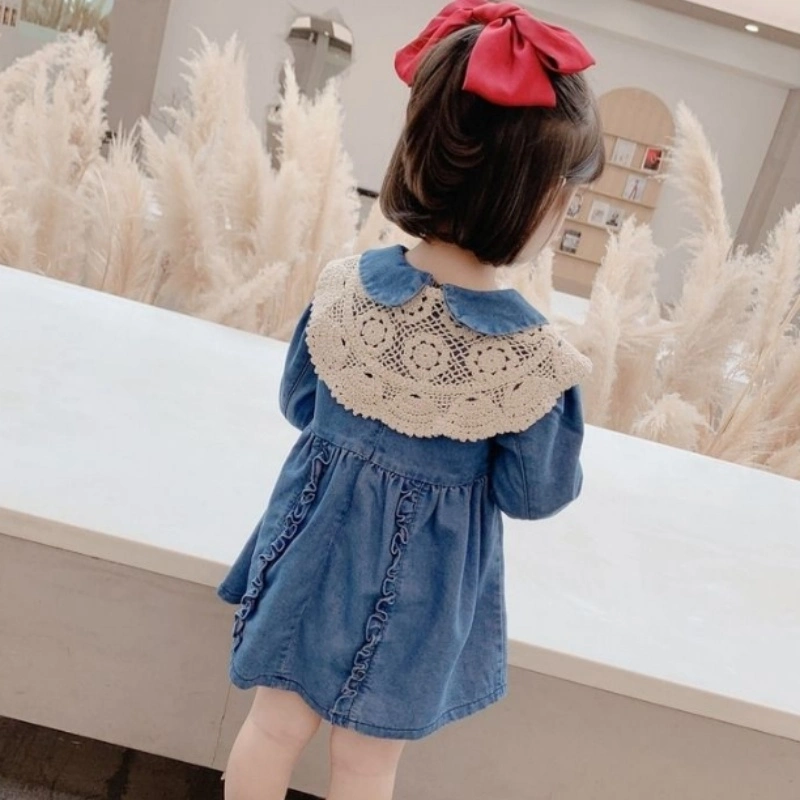 Everyday Chic Girls&prime; Denim Wrap Dress