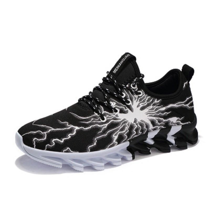 Men Tennis Shoes Stylish Graffiti Lightweight Cool Sneakers Athletic Sports Shoes Esg13357