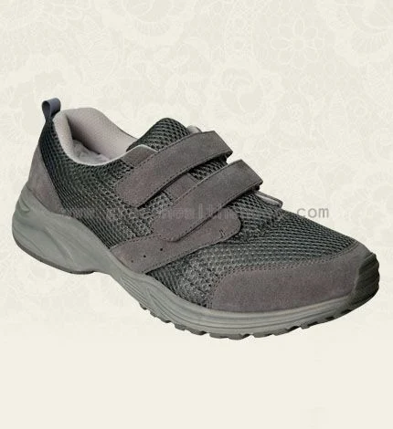 Comfort Walking Shoe with Orthotic Support &amp; Shock Absorbing Sole Health Sneaker