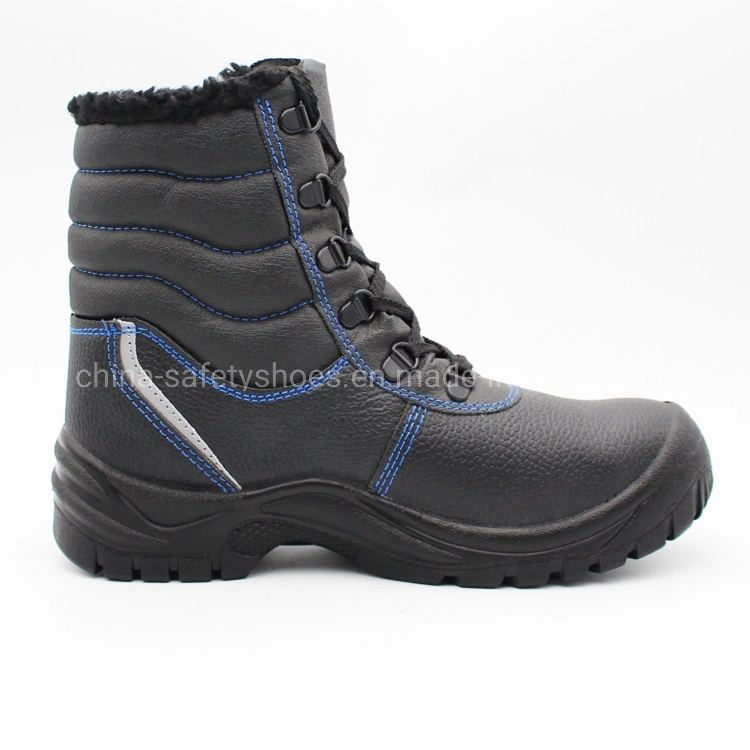 Safety Boots Footwear Working Shoes Safety Shoes with Artificial Wool Lining