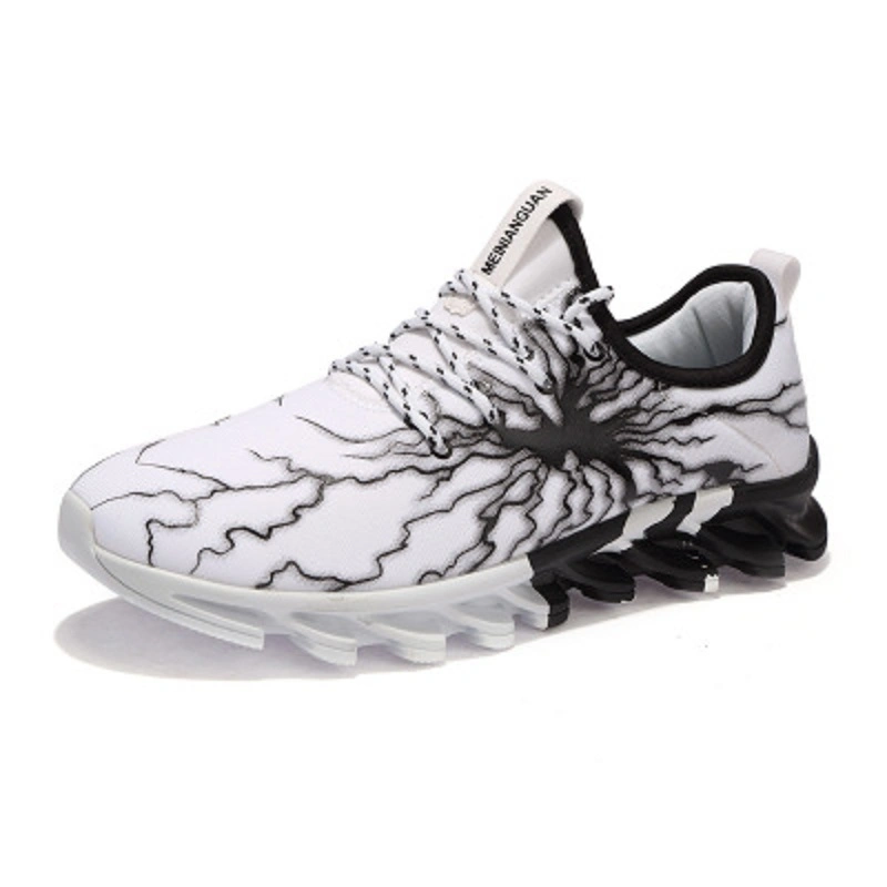 Men Tennis Shoes Stylish Graffiti Lightweight Cool Sneakers Athletic Sports Shoes Esg13357