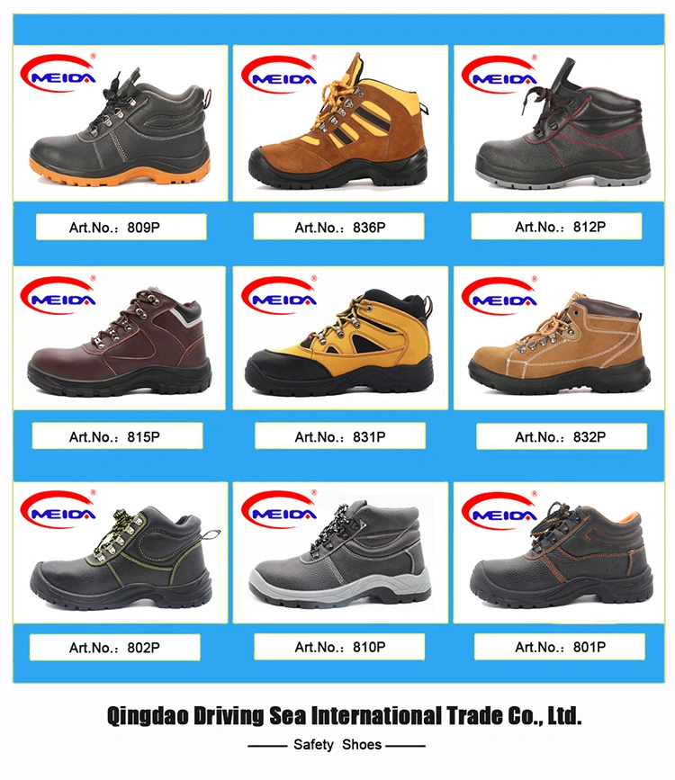 Safety Boots Footwear Working Shoes Safety Shoes with Artificial Wool Lining