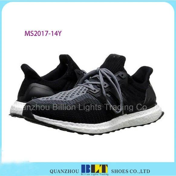 Hot Sale Flyknit Upper PU Outsole Sport Shoes