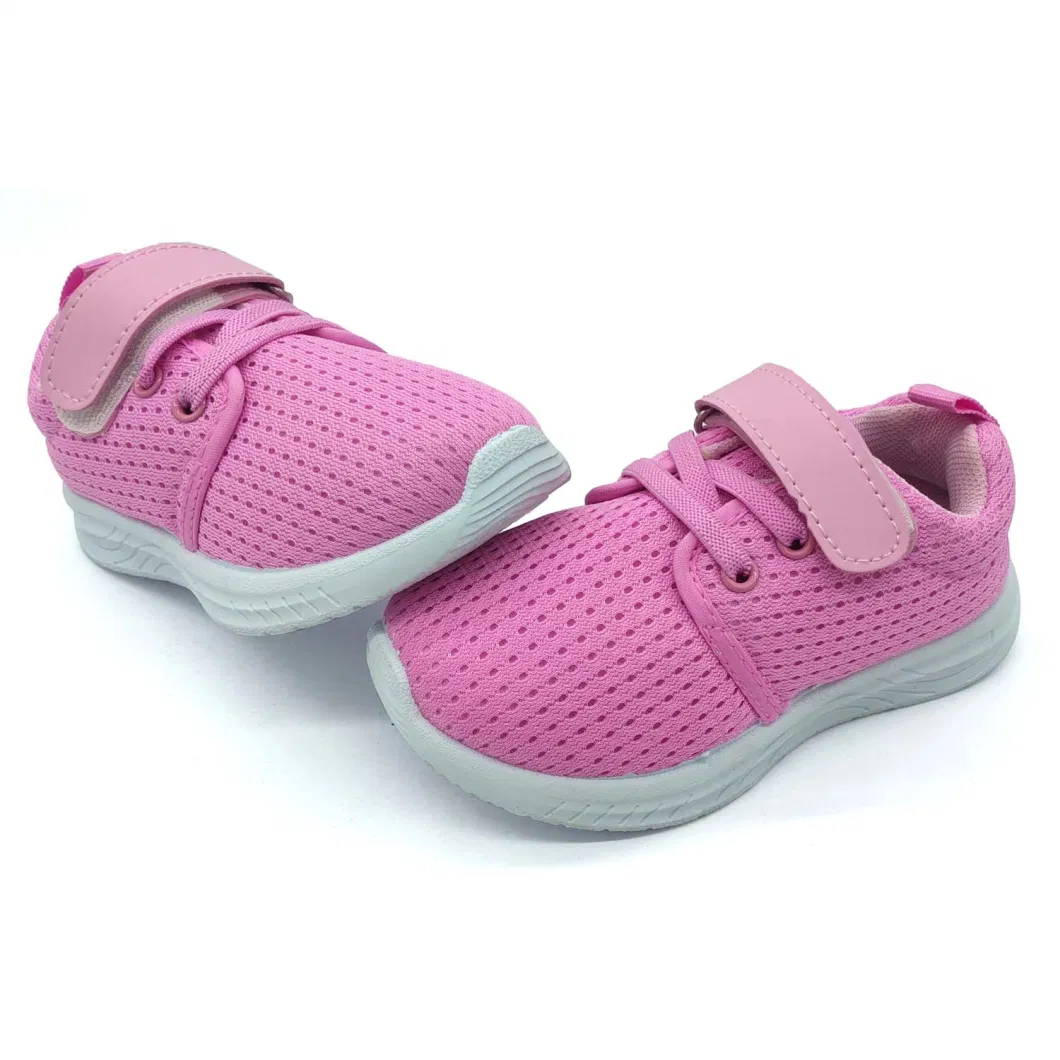 Toddler Girl Breathable Sneakers Baby Pink China for Sports Shoes