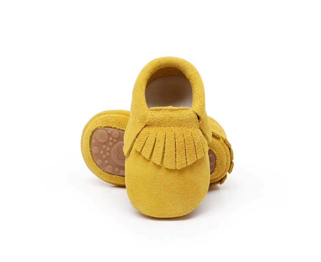 America Pink Suede Moccasins Baby Shoes Mix Colors Toddler Kids Shoes for Soft Sole Boys Shoes