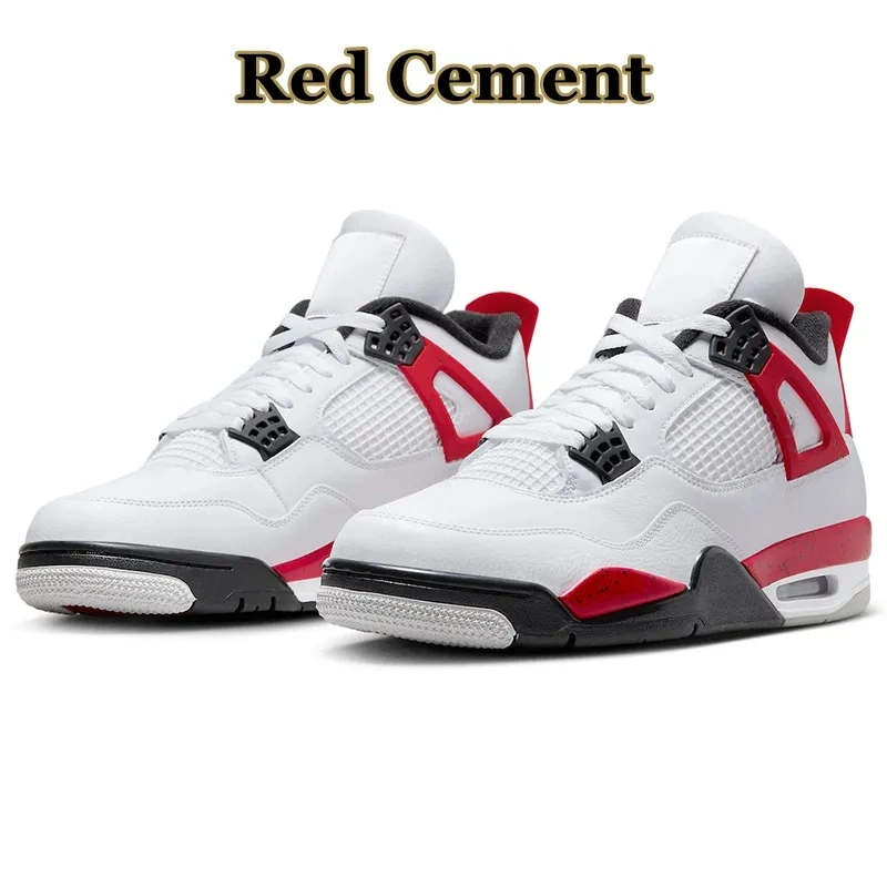 Hot Sale 4s Jumpman 4 Basketball Shoes with Box for Men and Women Sports Shoes Sneakers Branded Fashion Replica Online Store Cool