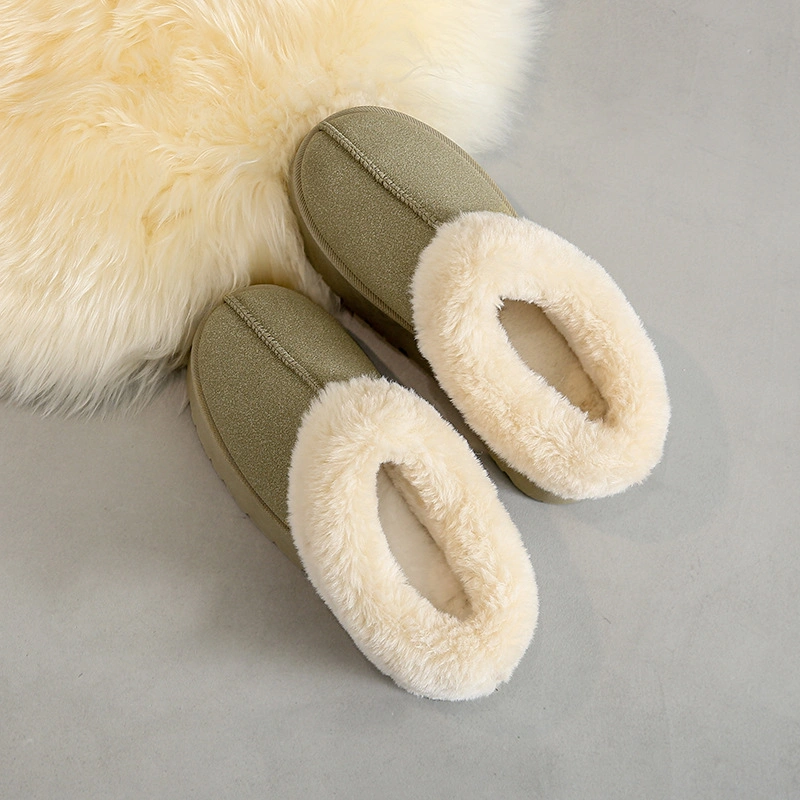 New Arrival Sheepskin Women&prime;s Winter Fur Boots Waterproof Classic Snow Boots Ugh Style Platform Shoes