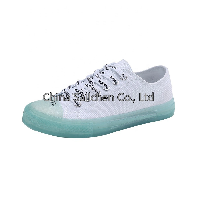 Girls Crystal Canvas Lace up Sports Shoes