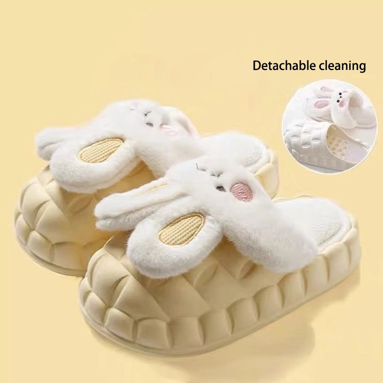 Stylish Detachable Cotton Shoes for Women - Fashionable and Cozy