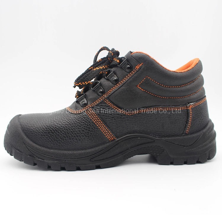 Genuine Leather Waterproof Industrial Working Safety Shoes